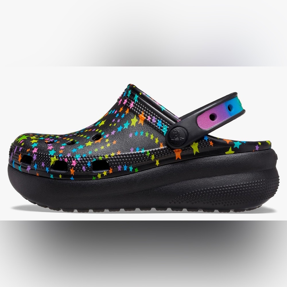 Platform crocs, new with tags.